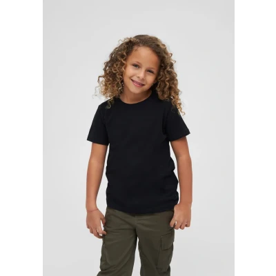 Abbildung von Brandit Tshirt print für Kinder, Größe: 122/128, Black