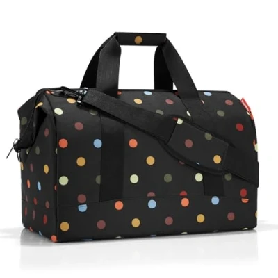 Abbildung von reisenthel Allrounder L in Dots Vielfältige Doktortasche zum Reisen, für die Arbeit oder Freizeit Mit funktional stylischem Design