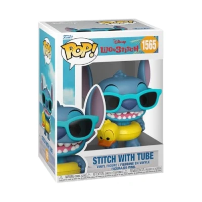 Abbildung von Funko Pop! Disney: L&amp;S Tuber Stitch Lilo and Vinyl Sammelfigur Geschenkidee Offizielle Handelswaren Spielzeug Für Kinder und Erwachsene Movies Fans Modellfigur Sammler