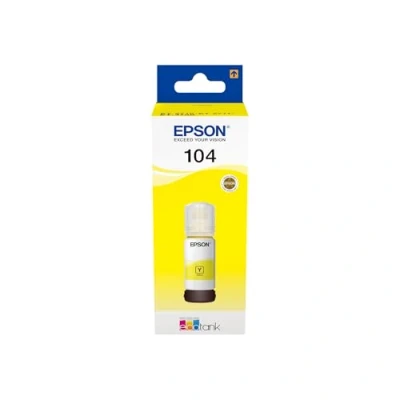 Abbildung von Epson EcoTank 104 Original Tintenflasche, Gelb