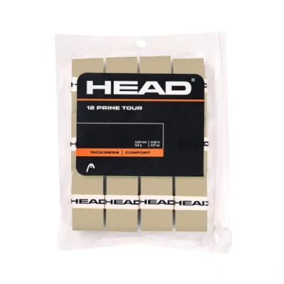 Abbildung von HEAD Unisex Adult 12 Prime Tour Tennis Griffband, Grau, One Size