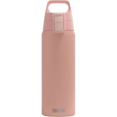 Abbildung von SIGG Edelstahl Trinkflasche Shield ONE Shy Pink Für Kohlensäurehaltige Getränke Geeignet Auslaufsicher Federleicht BPA frei Outdoor &amp; Fitness helles 0,75L