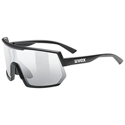 Abbildung von Uvex sportstyle 235 V Sportbrille für Damen und Herren selbsttönend beschlagfrei black matt/silver one size