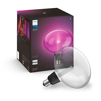 Abbildung von PHILIPS Hue White &amp; Color Ambiance Lightguide Ellipse 500lm, bis zu 16 Mio. Farben, dimmbar, steuerbar via App, kompatibel mit Amazon Alexa (Echo, Echo Dot)