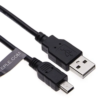 Abbildung von Keple USB Ladekabel, extra lang, kompatibel mit Sony PSP, Playstation 3, PS3 Slim, DualShock 3 Joystick Motion Navigationscontroller PSP 1000, 2000, 3000 (3 m)