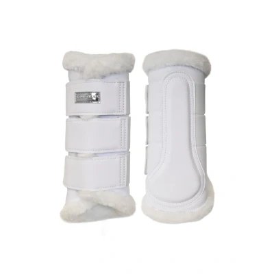 Abbildung von Equestrian Stockholm SS&#039;23 White silver brushing boots