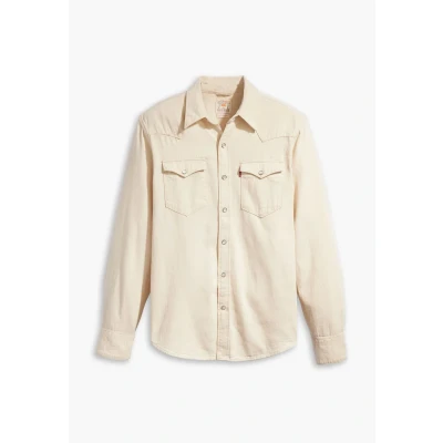 Abbildung von Levi&#039;s Barstow Western Standard Hemd, Herren, Größe: Small, Eddlyn ecru