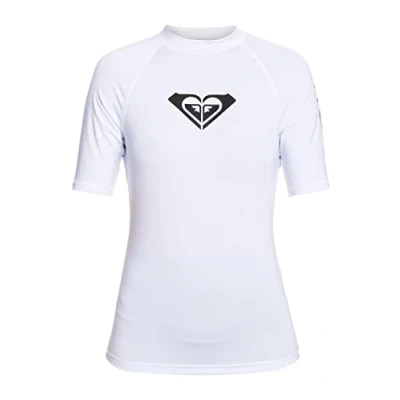 Abbildung von Roxy Whole Hearted SS Bikinitop, Damen, Größe: XS, Bright white