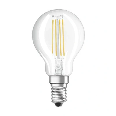 Abbildung von OSRAM Filament LED Lampe mit E14 Sockel, Tropfenform, Warmweiss (2700K), 6,50 W, Ersatz für 60 W Glühbirne, Retrofit CLASSIC P