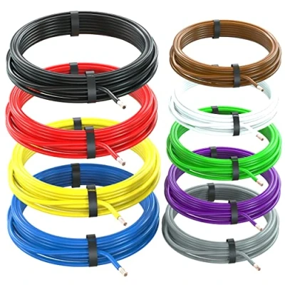 Abbildung von AUPROTEC Fahrzeugleitung 1,5 mm² Set 9 Farben à 5m FLRY B als Ring