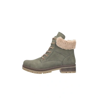 Abbildung von Rieker Snowboot/Winterstiefel, Damen, Größe: 40, Grun Schuhe