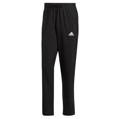 Abbildung von adidas Herren Aeroready Essentials Stanford Open Hem Embroidered Small Logo Pants, Black, M