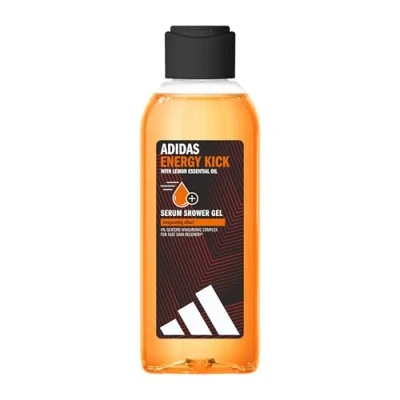 Abbildung von adidas Energy Kick Duschgel Reisegröße, belebend frisches für Herren, 100ml