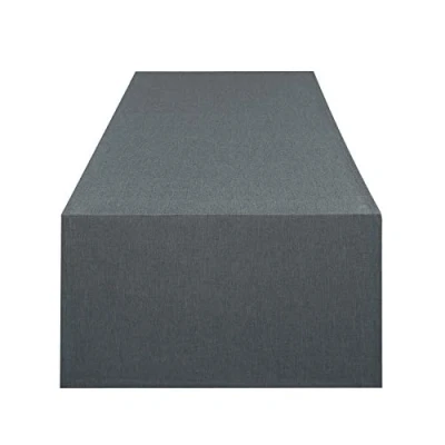 Abbildung von Tischdeckenshop24 Tischläufer VIENNA anthrazit Premium, schmutzabweisend, ganzjährig, rechteckig 40x140 cm