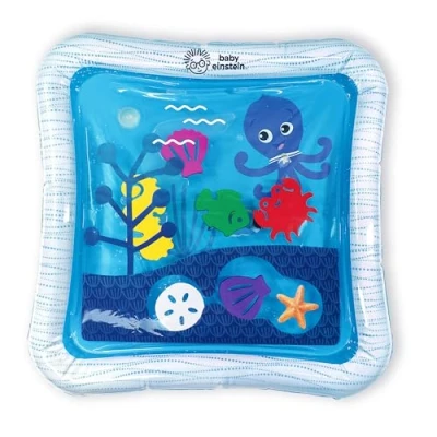 Abbildung von Baby Einstein Opus&#039;s Ocean of Discovery, Wasserspielmatte, Bauchzeitaktivität, 6 Meerestiere unter der Oberfläche, aufblasbare Seiten, Neugeborene+