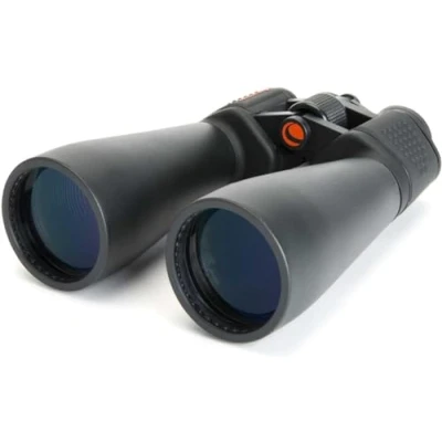 Abbildung von Celestron 71009 SkyMaster 15 x 70 mm Porroprismen Fernglas mit mehrfach vergütete Linse und BaK 4 Prismenlinse, Schwarz