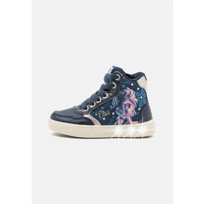 Abbildung von Geox Disney Frozen ELSA Skylin GIRL Sneaker high für Kinder, Größe: 24, Navy/platinum Schuhe