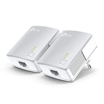 Abbildung von TP Link Powerline Adapter Set TL PA4010 KIT(600Mbit/s, 100Mbit/s Ethernet LAN, Plug&amp;Play, Kompatibel mit allen HomePlug AV/AV2 Adaptern, schnelle Datenübertragung über die Stromleitung)