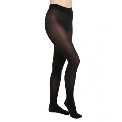 Abbildung von Falke Seidenglatt 40 Denier Semiopaque Silky Strumpfhose, Damen, Größe: Medium, Black