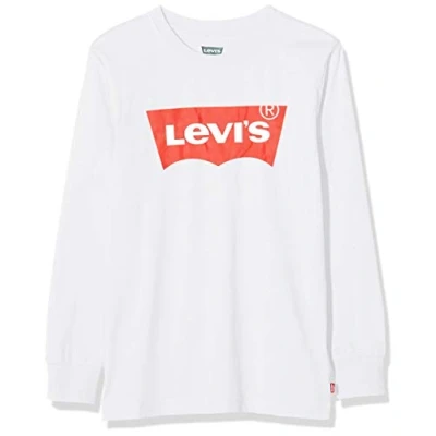 Abbildung von Levi&#039;s Kids l/s batwing tee Jungen Weiß 5 Jahre