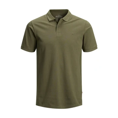 Abbildung von Jack &amp; Jones Jjebasic Poloshirt, Herren, Größe: Medium, Olive night