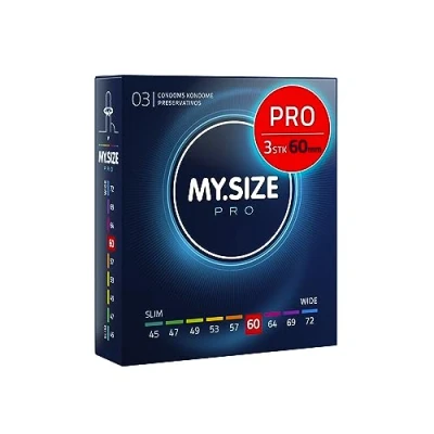 Abbildung von MY.SIZE PRO Kondom Größe 5, 60mm, 3 Stück Die neue Generation Kondome