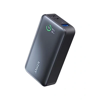 Abbildung von Anker Powerbank 10.000mAh, 533 PowerCore mit Power Delivery Technologie (PD 30W max. Leistung), IQ 3.0 externer Handyakku für iPhone 15 Serie, iPad, MacBook, Galaxy, Microsoft Surface und mehr