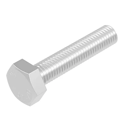 Abbildung von SECCARO Sechskantschraube M6 x 30 mm, Edelstahl V2A VA A2, DIN 933 / ISO 4017, Außensechskant, 20 Stück