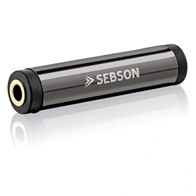 Abbildung von SEBSON Klinken Kupplung 3,5mm Stereo, weiblich/weiblich, AUX Verbinder/Adapter Buchse für Audio Kabel