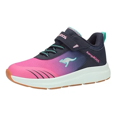 Abbildung von Kangaroos Kbrida Sneaker low für Kinder, Größe: 32, Dark navy/daisy pink Schuhe