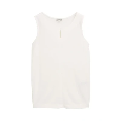 Abbildung von TOM TAILOR Damen 1046432 Top, 10315 Whisper White, XL