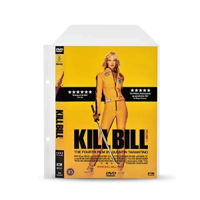 Abbildung von 3L DVD Hüllen mit Ringbuch Löcher zur Filme Aufbewahrung 100 Stück Praktisch für Ordner Platz Cover 10282