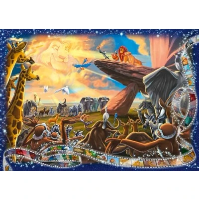 Abbildung von Ravensburger Puzzle 12000321 der König Löwen 1000 Teile für Erwachsene und Kinder ab 14 Jahren, Disney Puzzle, Geschenke