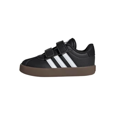 Abbildung von adidas Jungen Unisex Kinder VL Court 3.0 Infants Non Football Low Shoes, Core Black Cloud White Black, 23.5 EU