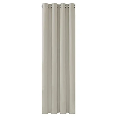 Abbildung von Deconovo Verdunkelungsgardinen mit Ösen Blickdicht Gardinen für Schlafzimmer dicke Thermogardine Kälteschutz warm Hitzeschutz, 160x132 cm(HöhexBreite), Hellbeige, 1 Stück