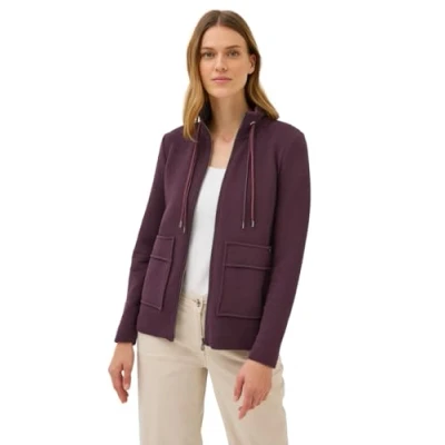 Abbildung von CECIL Damen 3227302 Leichte Ottoman Jacke, Mulberry red, S