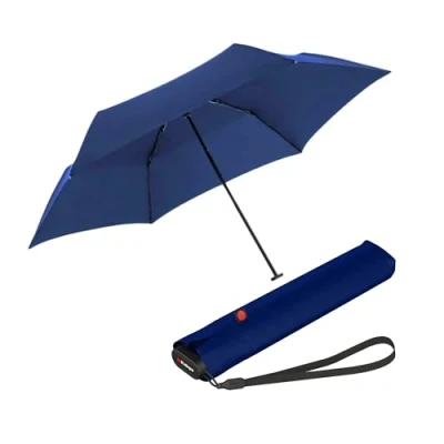 Abbildung von Knirps US.050 Ultra Light SLIM Manual Schirm, Größe: One Size, Navy