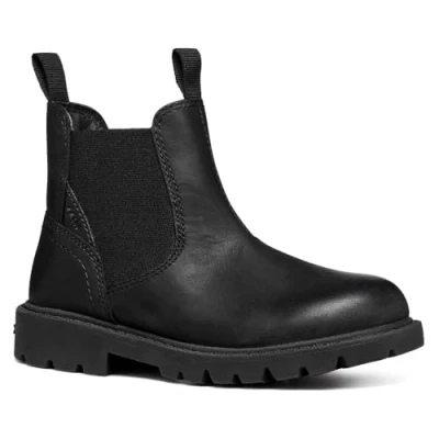 Abbildung von Geox J SHAYLAX Boy A Chelsea Boot, Black, 37 EU