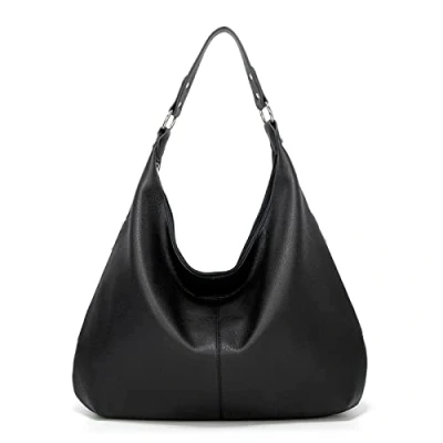 Abbildung von Ashioup Damen Bag Hobo Crossbody Taschen, Schwarz