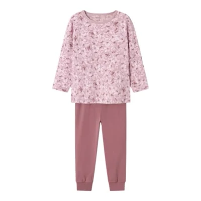 Abbildung von Name It Flower Mini Long Sleeve Pyjama 3 4 Years