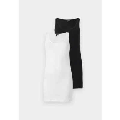 Abbildung von Vero Moda Vmmaxi MY SOFT TANK 2 PACK Top, Damen, Größe: XS, Black/white