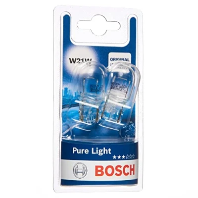 Abbildung von Bosch W21W Lampe Pure Light 12V 21W W3x16d (2 Stück)