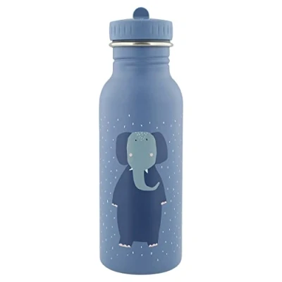 Abbildung von Trixie Edelstahl Trinkflasche Elefant blau 500ml