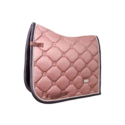 Abbildung von Equestrian Stockholm dressage saddle pad Pink Pearl