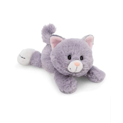 Abbildung von NICI Kuscheltier Katze 20cm grau Weiches Plüschtier niedliches Stofftier zum Kuscheln &amp; Spielen tolle Geschenkidee für Kinder Erwachsene 62143