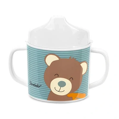 Abbildung von Sterntaler Henkeltasse mit Trinkaufsatz, Bär Ben, Alter: Für Babys ab 6 Monaten, 1 Stück (1er Pack)