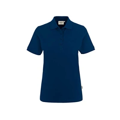Abbildung von HAKRO Damen Polo Shirt &quot;Classic&quot; 110 marine Größe: L