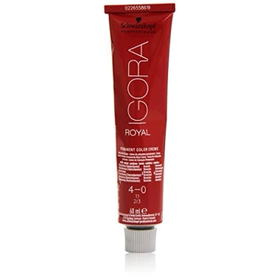 Abbildung von Schwarzkopf IGORA Royal Premium Haarfarbe 4 0 mittelbraun, 1er Pack (1 x 60 g)