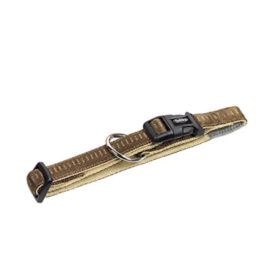 Abbildung von Nobby Halsband Soft Grip, braun L: 30/45 cm, B: 20 mm, 1 Stück
