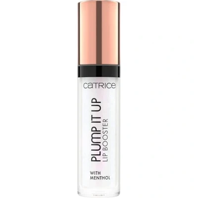 Abbildung von Catrice Plump It Up Lip Booster, Nr. 010, Transparent, kühlend, Färbeeffekt, vergrößernd, glänzend, schimmernd, vegan, ohne Alkohol, Konservierungsstoffe, Parabene, 1er Pack (3.5ml)